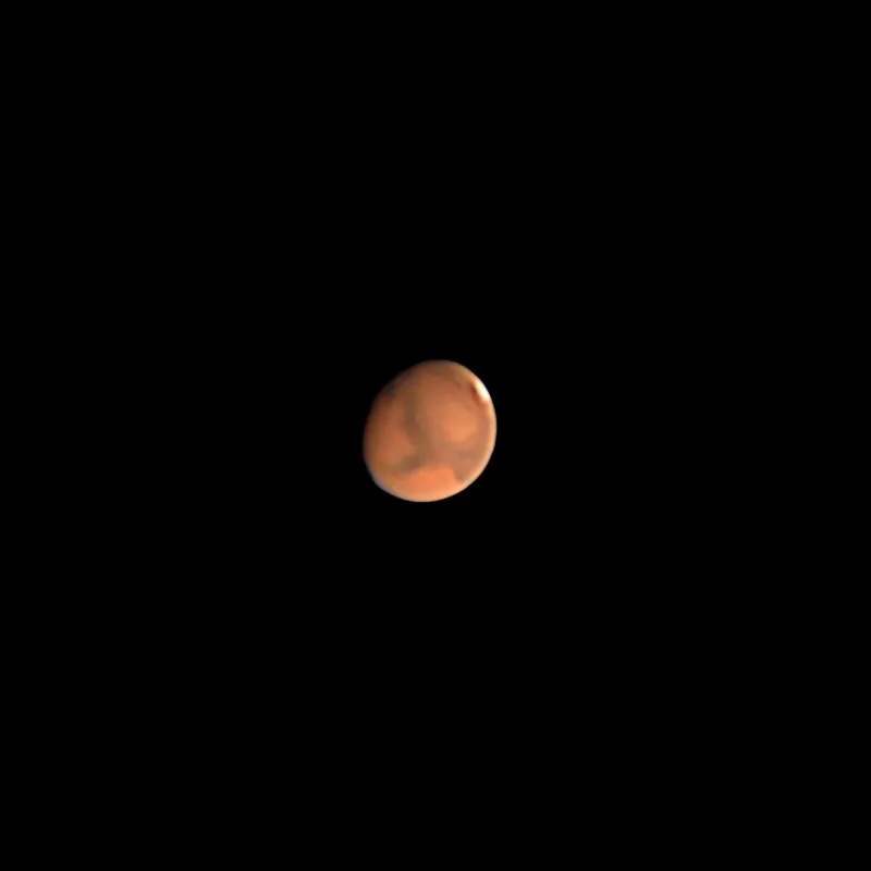 Mars im Amateurteleskop