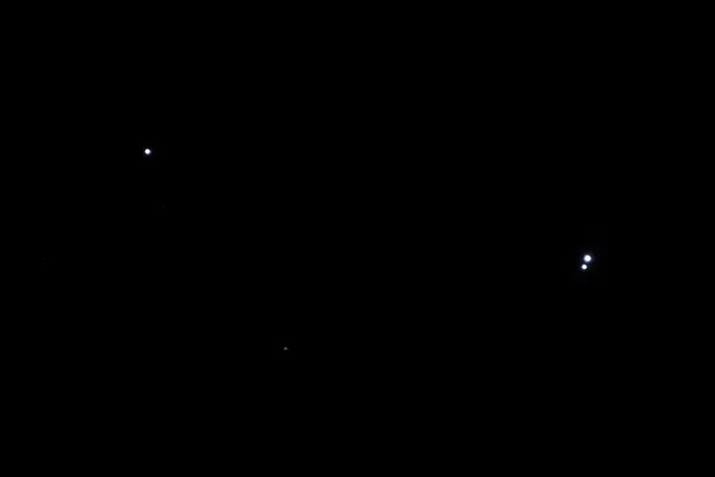 Mizar und Alkor im Grossen Wagen